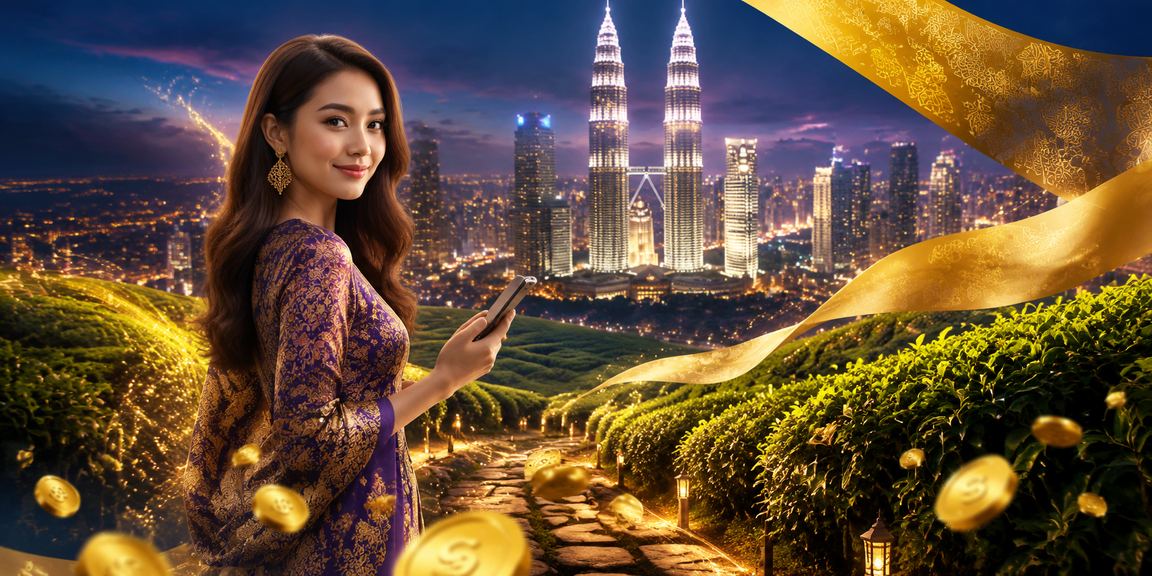 Antaramuka aplikasi kasino mudah alih gaya Malaysia di Kuala Lumpur