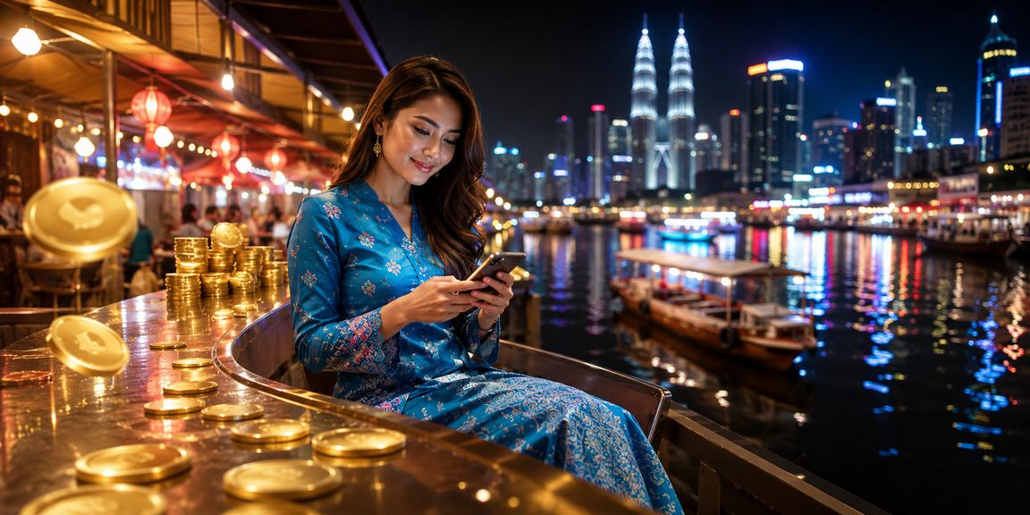 Suasana VIP bonus jackpot bergaya baju kurung di Kuala Lumpur pv128