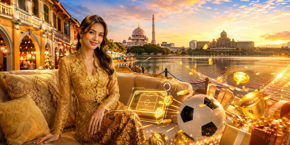 Suasana pertaruhan sukan sepak bola bergaya kebaya di Putrajaya